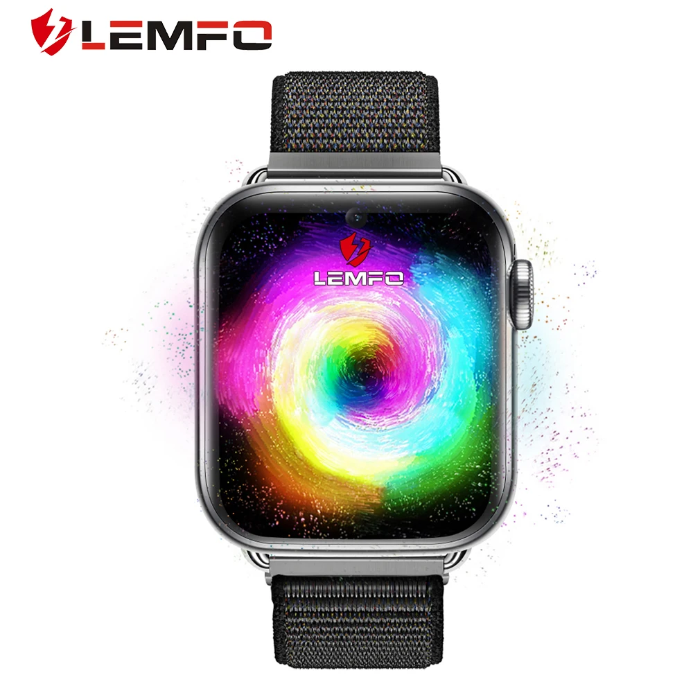 Смарт часы LEMFO LEM10 4G Android 7 1 3 Гб ОЗУ 32 ПЗУ большой экран 88 дюйма Sim камера GPS Wi Fi