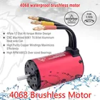 Surpass Hobby KK водонепроницаемый 4068 5,0 мм бесщеточный двигатель 150A ESC для RC 18 Дрифт гоночный внедорожник traxxas trx4