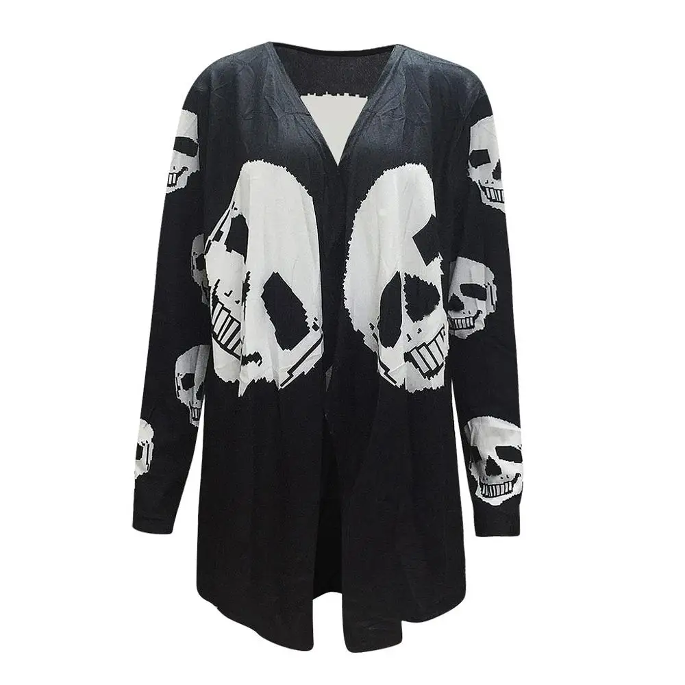 Новинка 2020 женская модная шаль повседневный Свободный кардиган с принтом