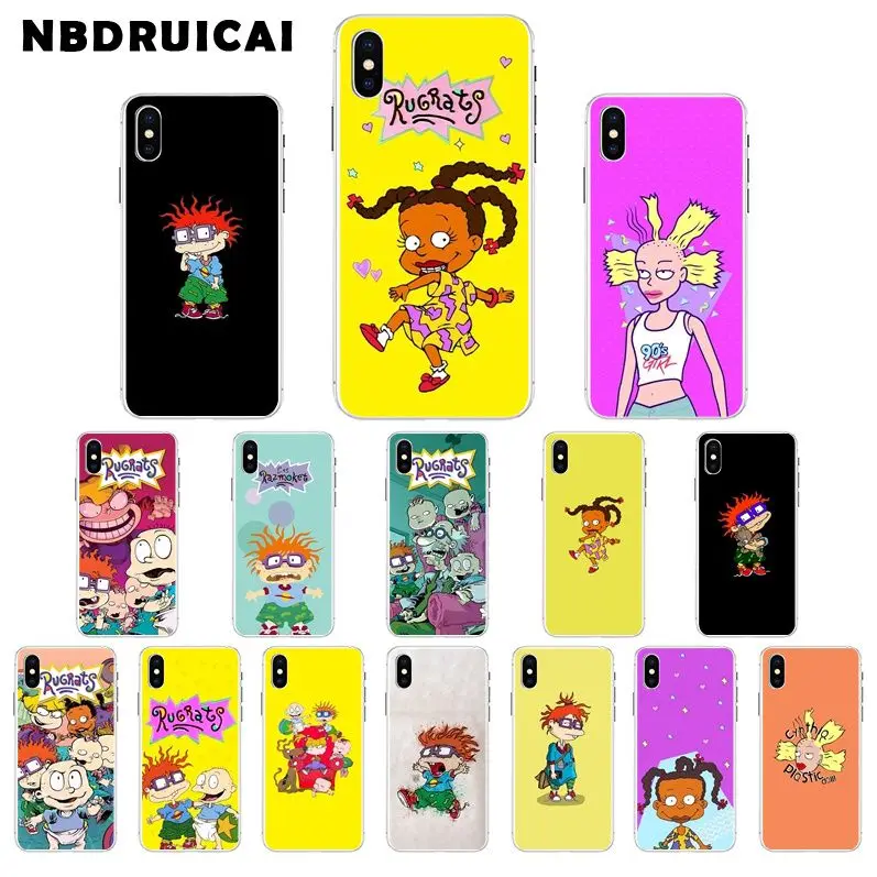 NBDRUICAI мультфильм Rugrats Amin прекрасный карамельный цвет мягкий чехол для телефона из