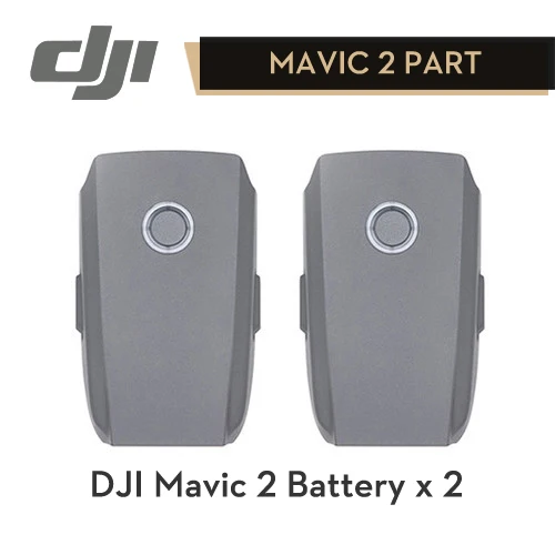 Mavic 2 Battery x 2 DJI Мавик 2 Pro увеличить Батарея Интеллектуальный полета Батарея 31 мин. 3850 мАч 15,4 В для Mavic 2 Запчасти аксессуары - Цвет: Mavic 2 Battery x 2