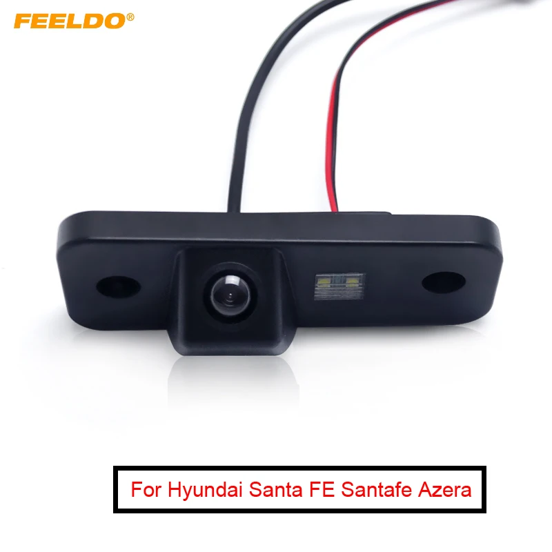 FEELDO 1 комплект задний вид автомобиля камера для Hyundai Santa FE Santafe Azera Grandeur номерной
