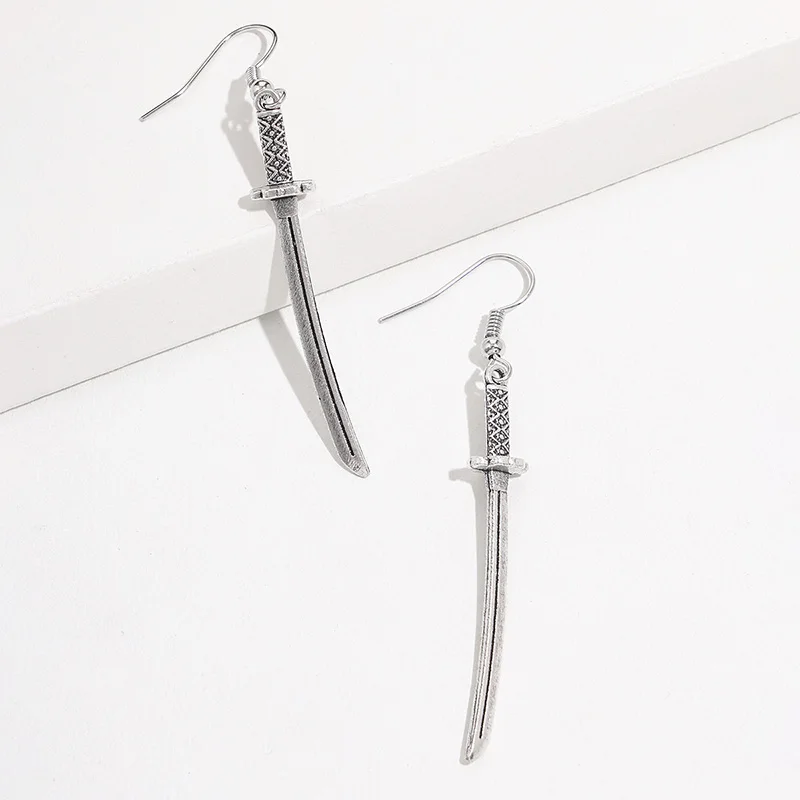 Серьги-подвески в готическом стиле для женщин и мужчин висячие ювелирные
