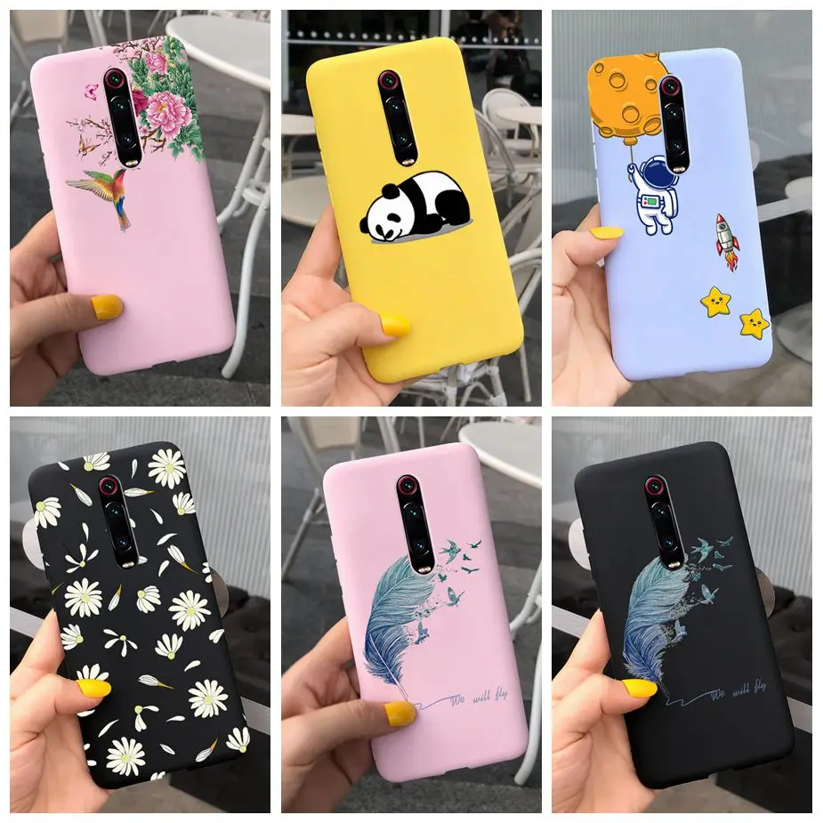 

For Xiaomi Mi 10T Pro 5G Case Mi10T Silicone Soft TPU Flower Cartoon Cover Case For Xiaomi Mi 10T Pro 10TPro Coque 6.67'' Fundas