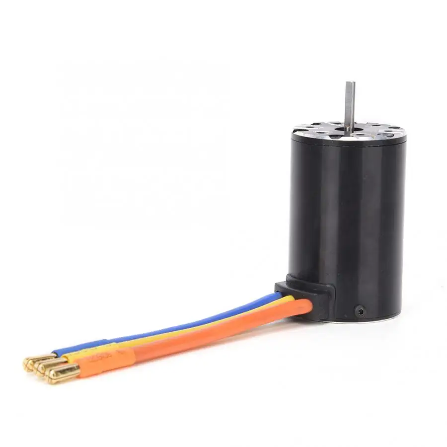 Бесщеточный двигатель 3 5 T 2600KV + 60A ESC speed Contorller Set 4 pole 12 slot RC бесщеточный для