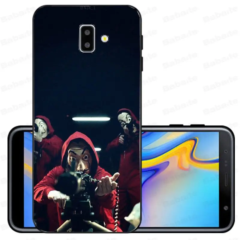 ТВ серии деньги Heist дом бумаги новинка чехол для телефона Fundas Обложка для samsung Galaxy j6 plus A6 A8 A9 A10 A30 A50 крышка - Цвет: A8
