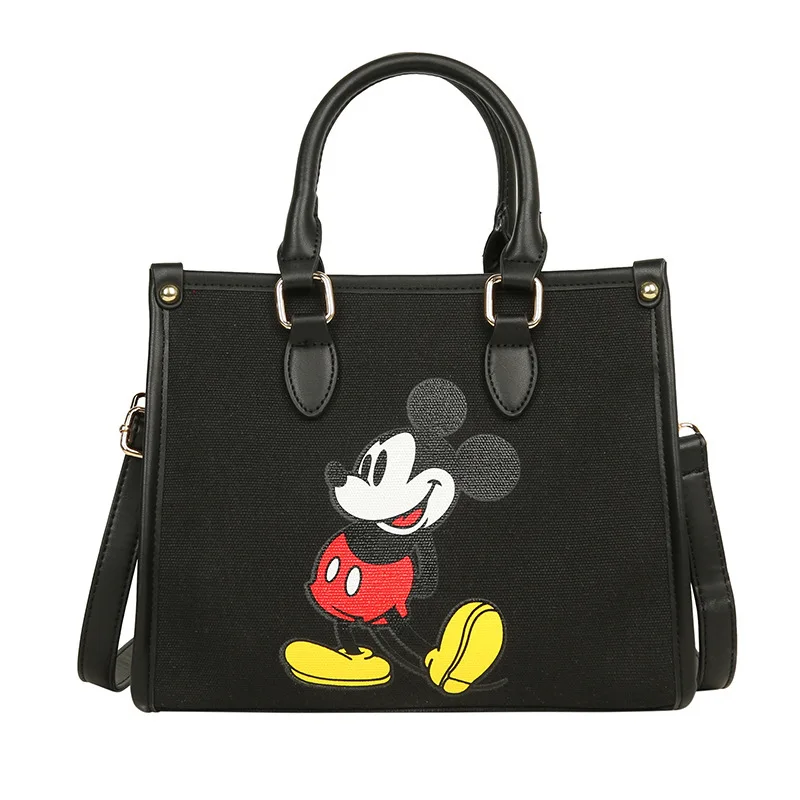 

Disney canves mickey mouse shoulder bag Minnie messenger bag cartoon canves fashion lady handbag cartoon shopping bag tote bag