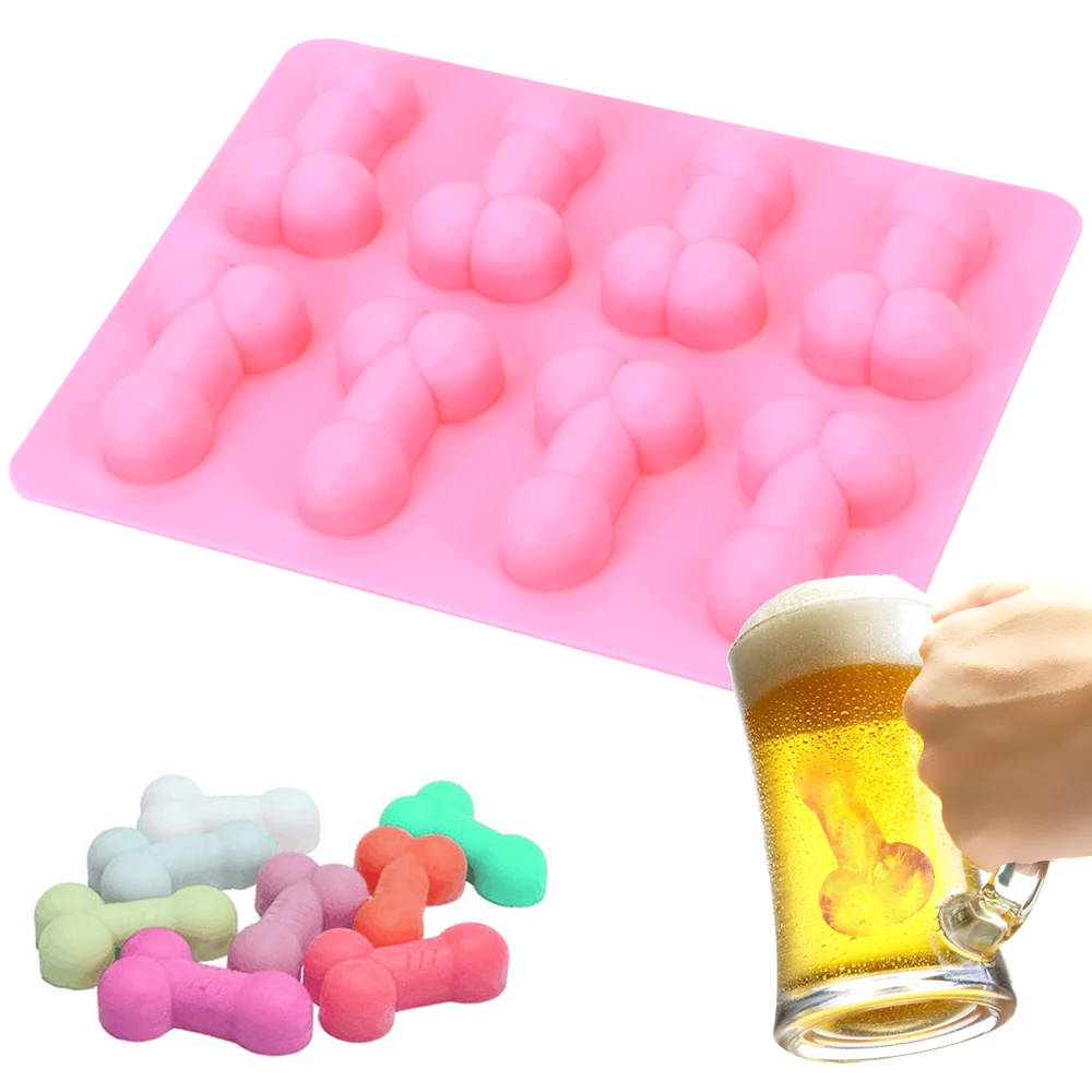 

Silicone Cake Mold Ice Cube Tray Chocolate Moulds 8 Holes Cake Decorating Tools kitchen Tools