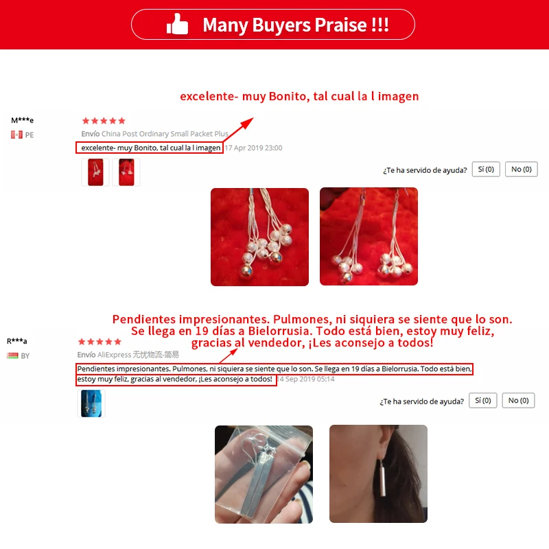 Женские Висячие серьги DOTEFFIL серебро 925 пробы пять линий змеиная цепочка