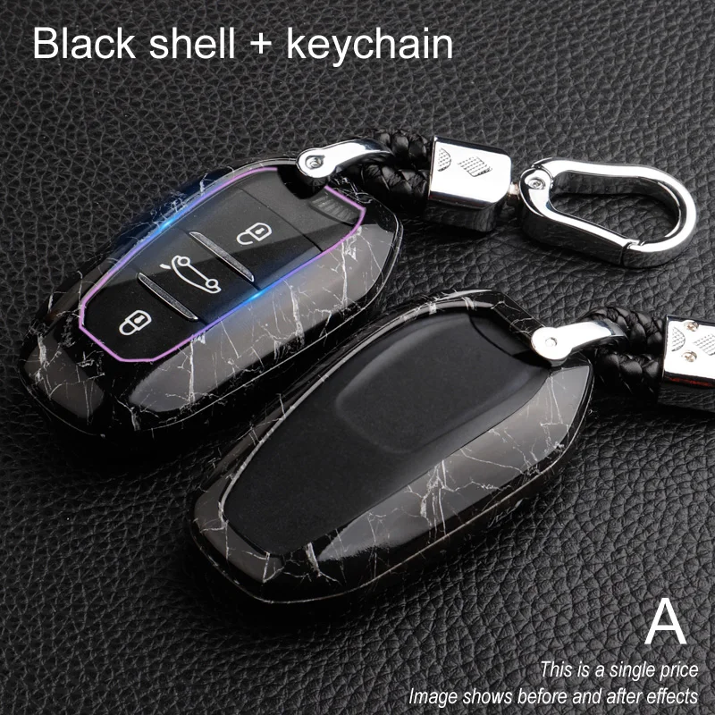 Чехол для автомобильного ключа citroen c4 picasso grand cactus c5 x7 aircross berlingo c3 xsara peugeot 208 508 407