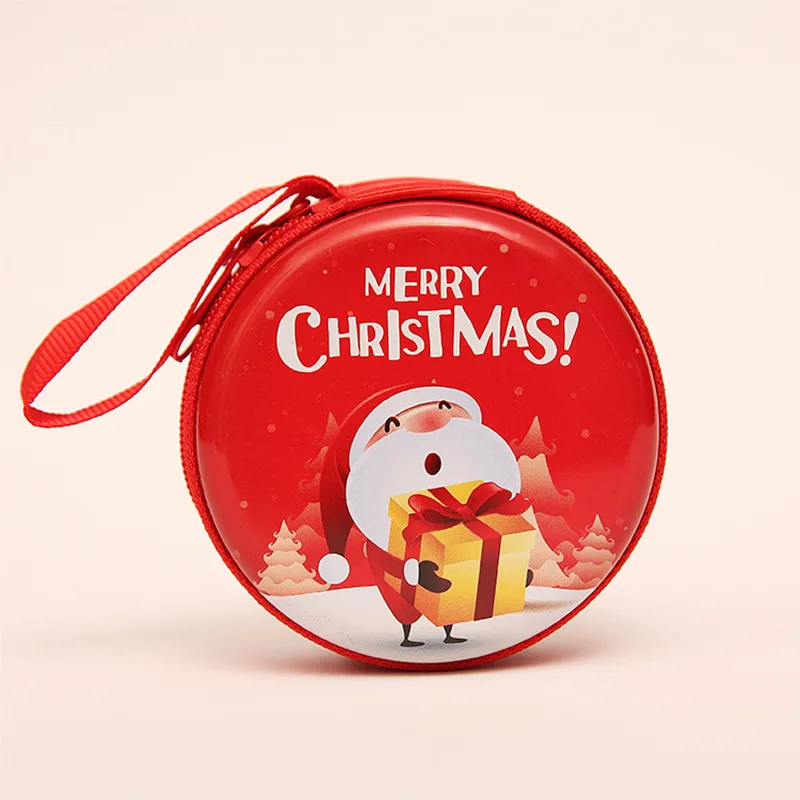 Navidad рождественские украшения для дома, рождественский подарок, сумка для монет, Рождественский Декор, год, Q - Цвет: style 4