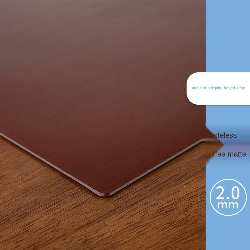 

Transparent Frosted PVC Plastic Soft Glass Tablecloth Waterproof Oil-Proof Disposable Table Mat Coffee Table Crystal Scraper