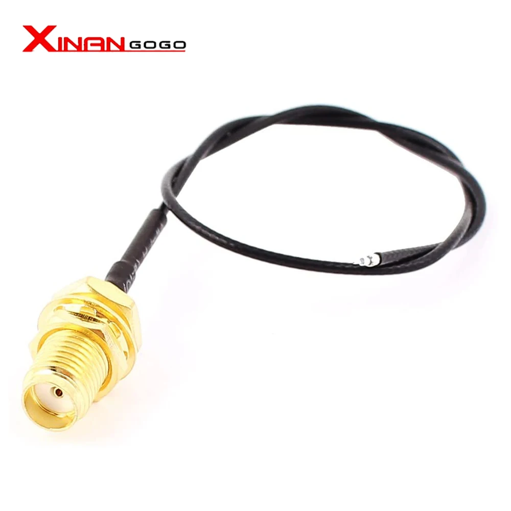 

SMA female pigtail cable Modified the wifi router inside cable with 20CM 1.13 cable