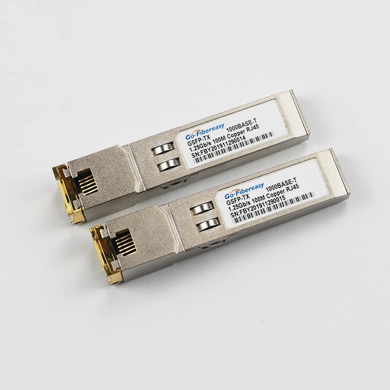 Гигабитный коммутатор SFP RJ45 волоконно-оптический модуль на медный для
