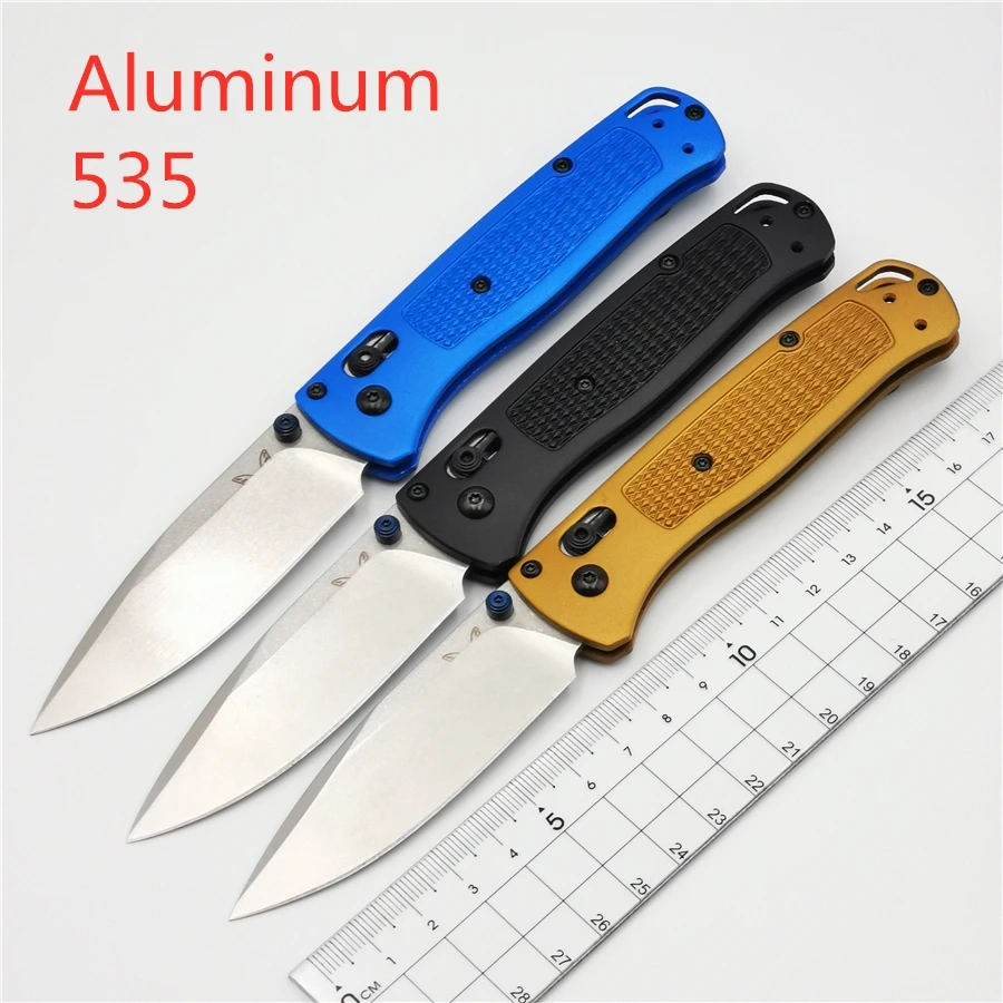 BENYS OEM BM535 складной нож с алюминиевой ручкой S30V, нож для выживания, походный охотничий карманный нож для фруктов