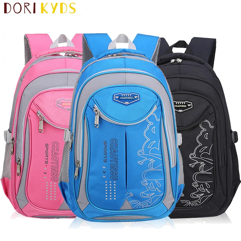 

DORIKYDS Primary School Students School Bags 1-3-6 Grade Boys And Girls Lightweight Wear-resistant Children's Shoulder Bags