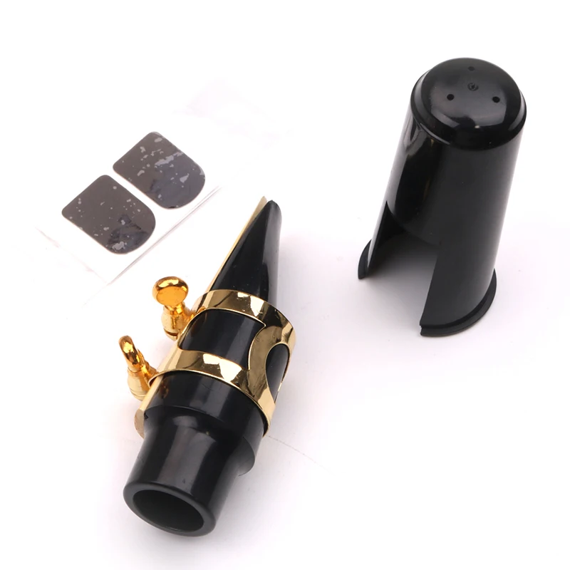 Новый альт саксофон Набор мундштуков с крышкой металлическая Лигатура Рид