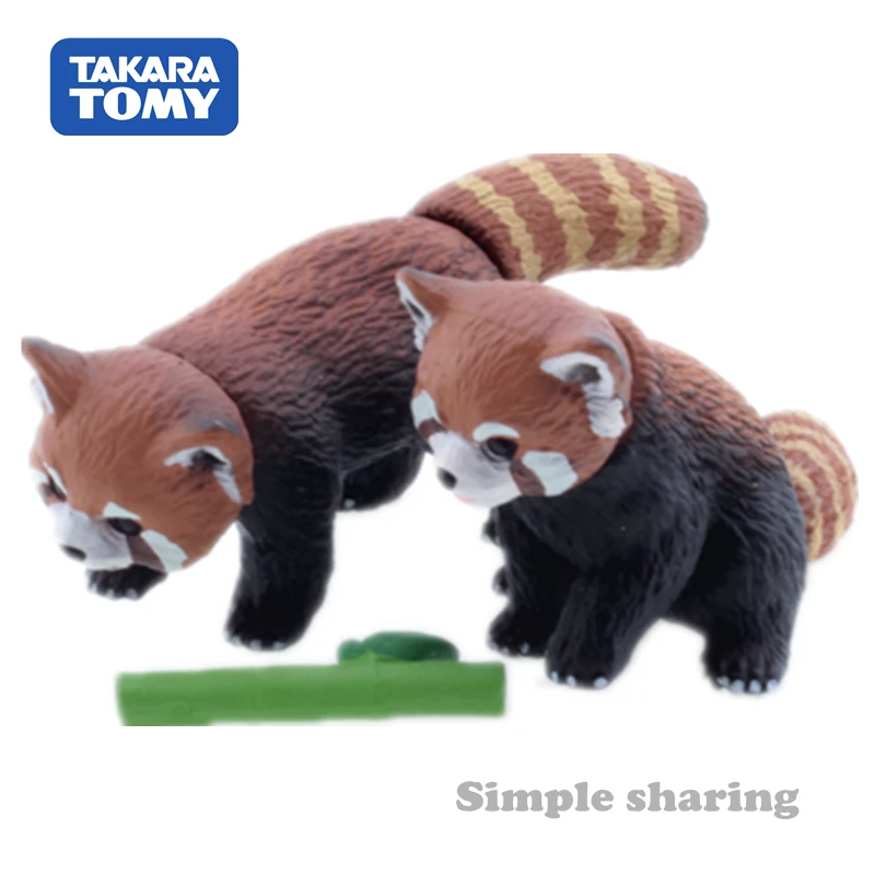 Takara Tomy Tomica Ania приключения животных красная панда как 35 литые детские игрушки из