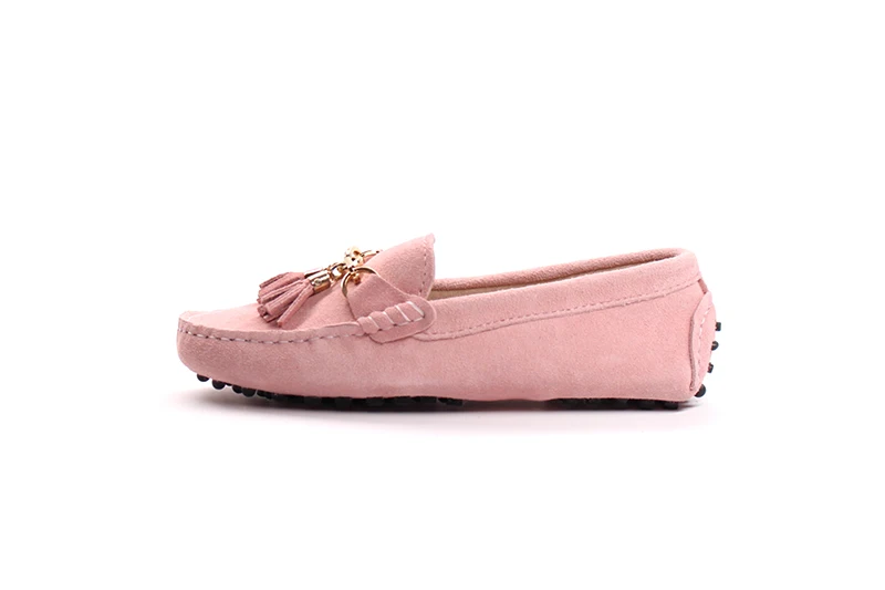 Туфли женские из мягкой кожи лоферы на плоской подошве брендовая повседневная