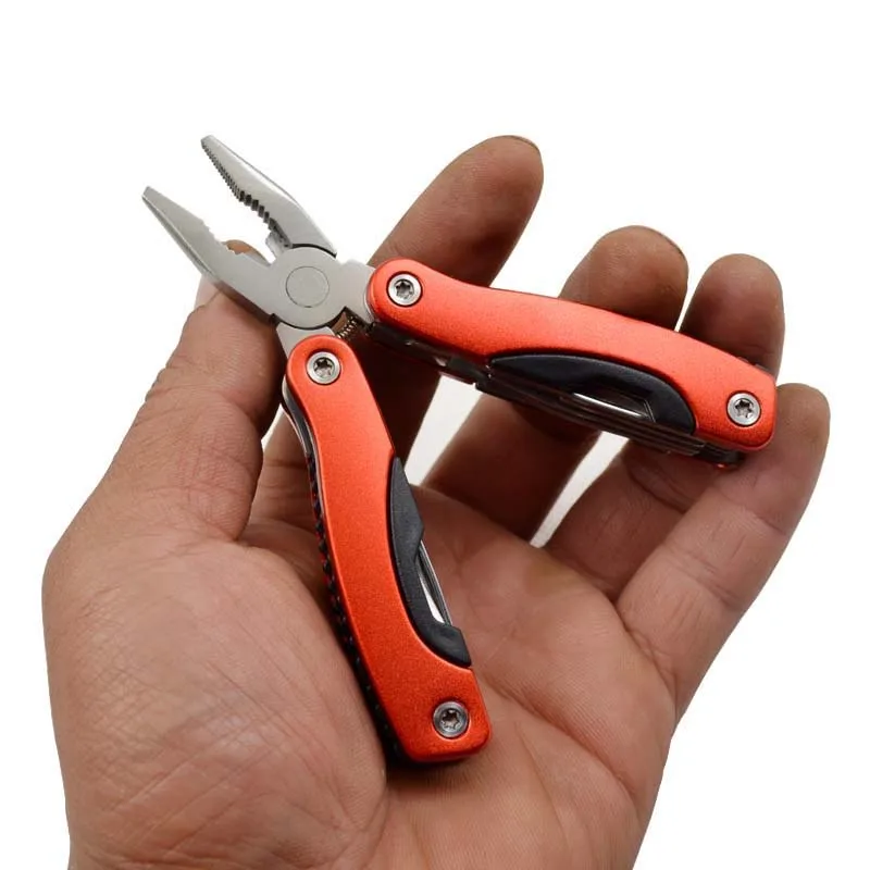

Portable Multifunction Pliers Tool Stainless Steel Plier Pocket Knife Camping Cutter Camping Outdoor Accessories with Bag 6color