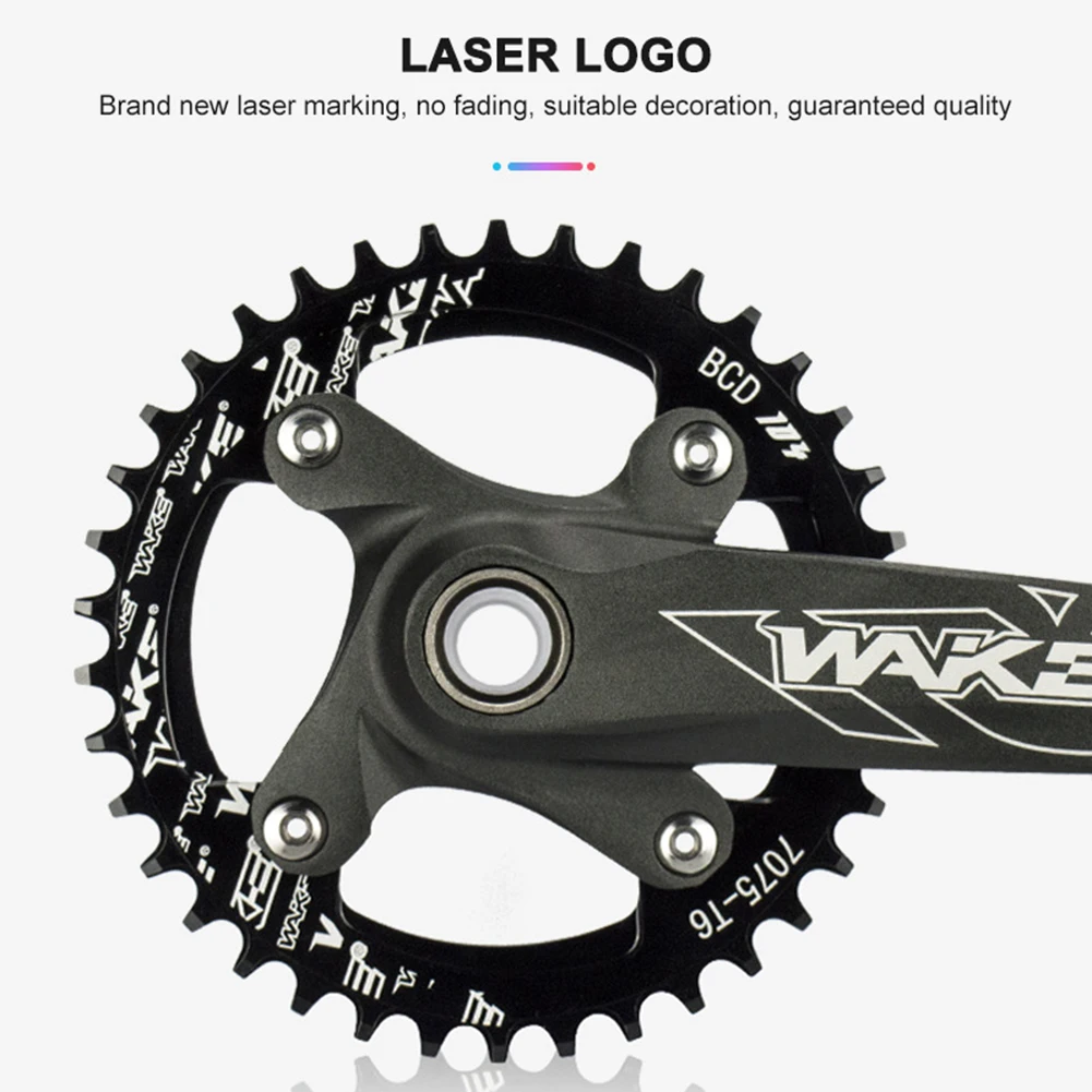 

1Set Mountain Bike Crank Set MTB Bike Axis Crankset Bottom Shaft Sprocket MTB Crank Set Chain Ring Chain Wheel Bottom Bracket