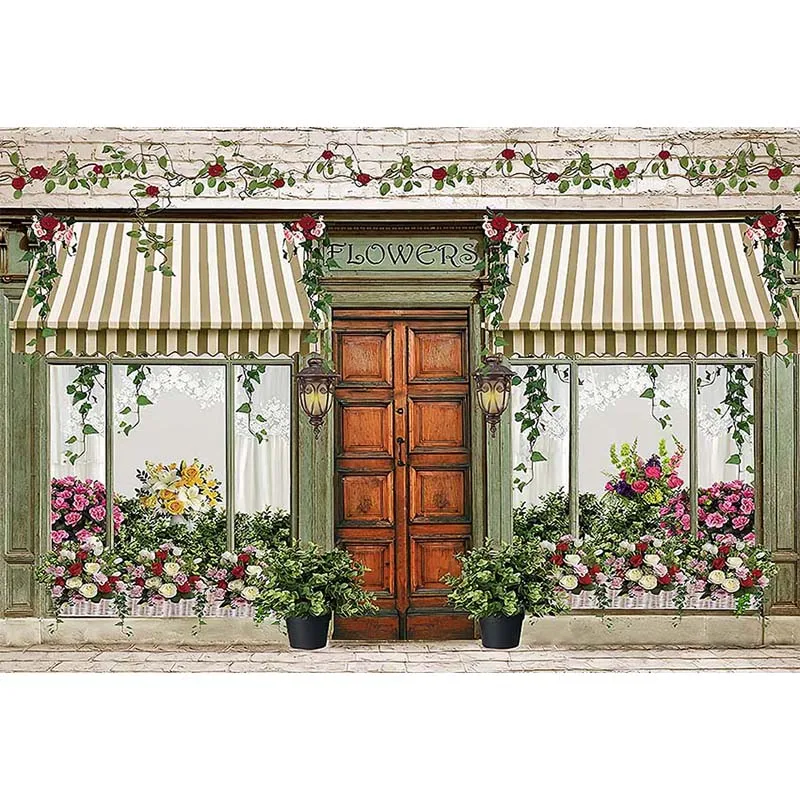 Avezano фон для фотосъемки в честь Дня Рождения Девочки весенний цветочный магазин