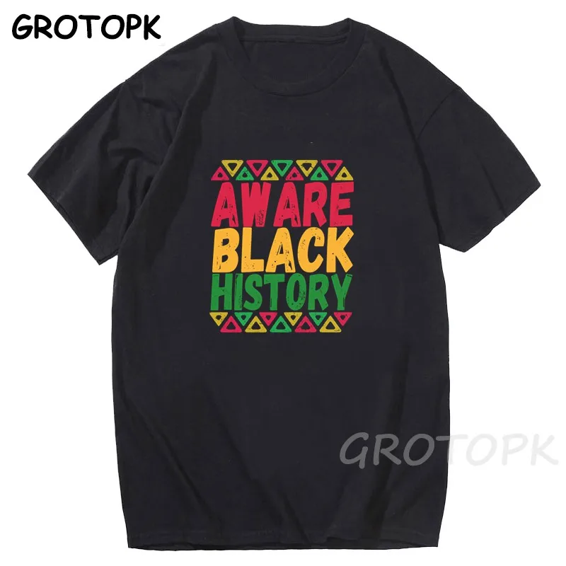 

2020 Women Black Girl Magic T-shirt Summer Black Cotton Short Sleeve Harajuku Tshirt Girl's Gothic Steetwear Dropship T-shirts