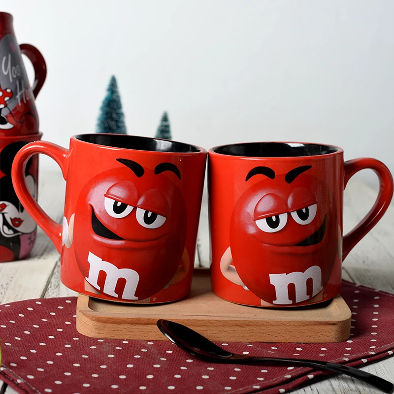 Дисней Микки Минни мультфильм керамическая кружка для пары домашняя креативная детская чашка молока