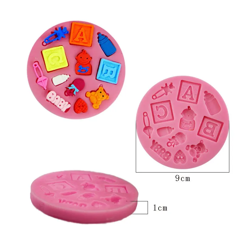 Familysky 7 шт. детская душевая серия силиконовая форма для пирога посуда выпекания