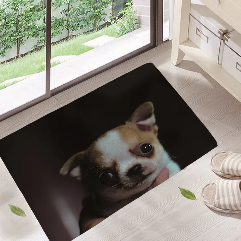 Коврики для кошек с изображением милой собаки нескользящий напольный коврик