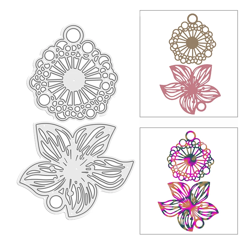 Новые украшения в виде цветка персика форма для поделок сделай сам металлические