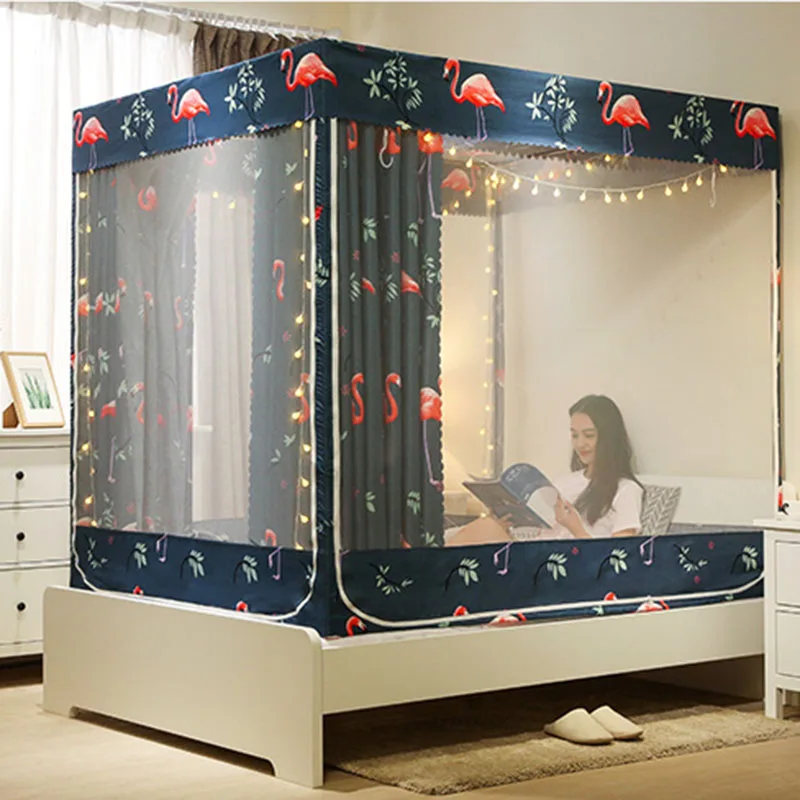 Полностью молния затененная монгольская москитная сетка занавеска для дома 1 8 м