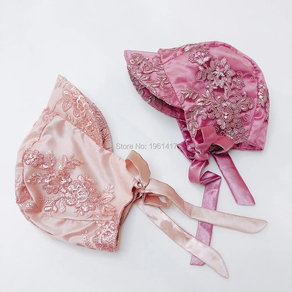 

Детская летняя шляпа от солнца, с кружевной отделкой