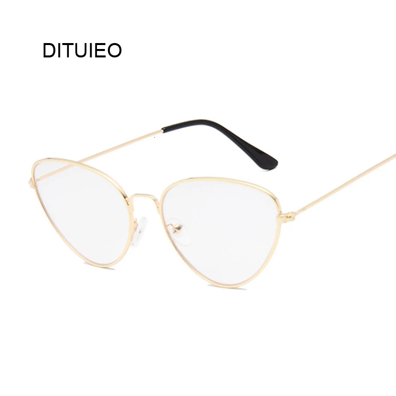 Роскошные брендовые дизайнерские очки кошачий глаз в маленькой оправе женские и