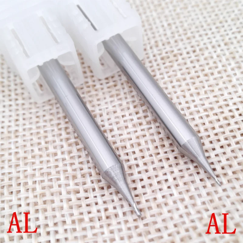 1 шт. спиральные фрезы Концевая фреза с ЧПУ для вольфрамового карбида клубника