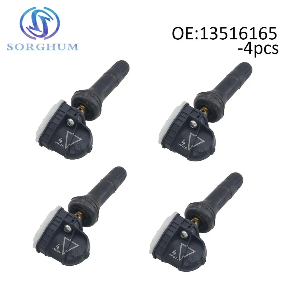 Датчик контроля давления в шинах (TPMS) 13516165 МГц 4 шт. 433 подходит для Cadillac CT6 XT5 SRX