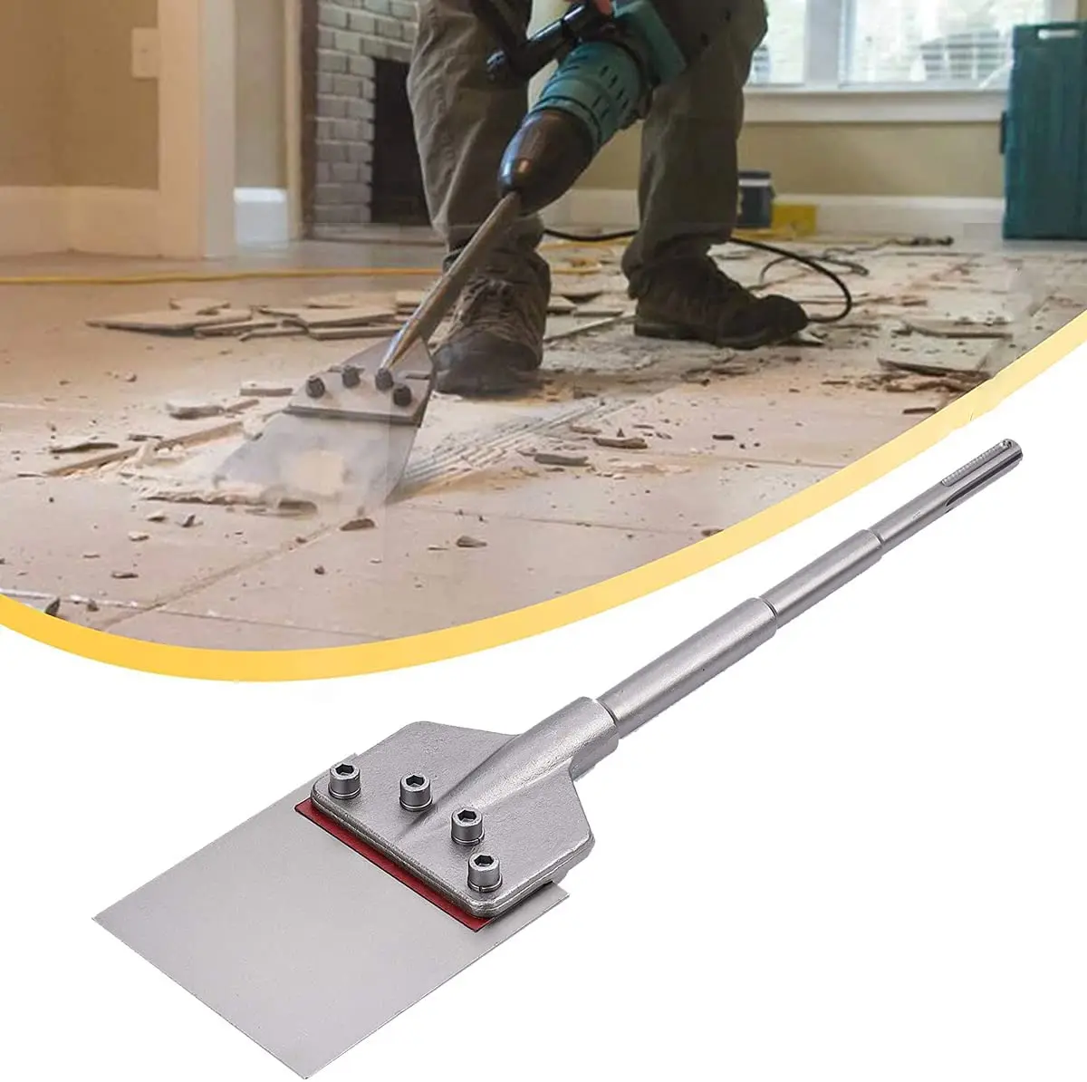 

SDS Max Wide Tile Floor Scraper Removal Bit Concrete Chisels for Renovation