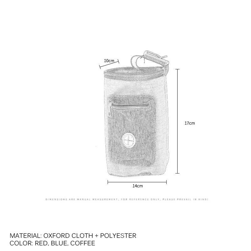 Кормушки для собак сумочка дрессировки несколько карманов легкая переноска
