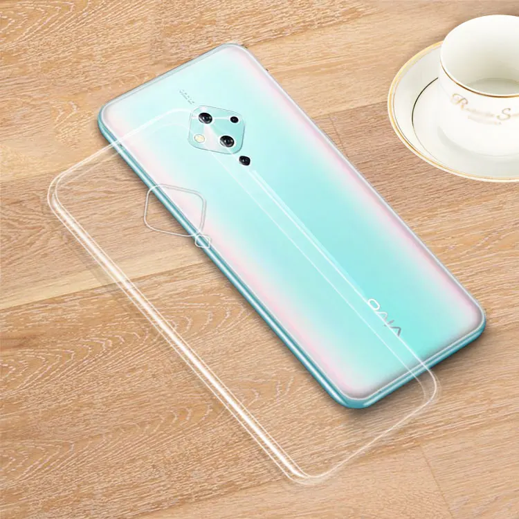 Vivo S1 Pro силиконовый прозрачный Футляр задняя крышка чехол для телефона S 1 S1Pro VivoS1