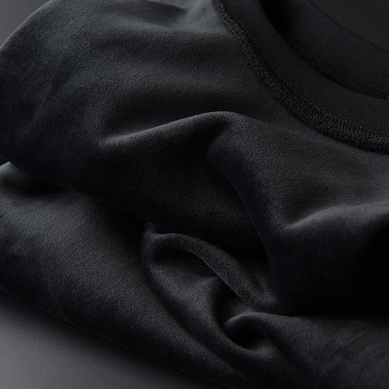 

thick sweatshirt A with neat collar, luxury dyed man, underwear, tights