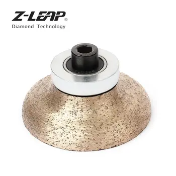 Z-LEAP Diamond Router Bit F20*M10 Wet Use Diamond Profiling Wheel Granite Marble Stone Abrasive Block Countertop Coarse Grinding
