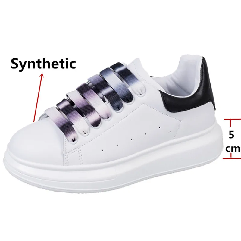 Женские кроссовки на плоской подошве FEDONAS Разноцветные Повседневные туфли