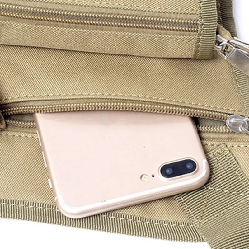 Уличная мода одноцветная сумка для ног текстура мобильный телефон большая