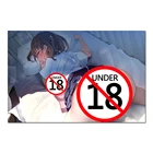 Настенная картина на холсте Девушка на кровати картины для взрослых аниме плакаты и принты для гостиной современные украшения