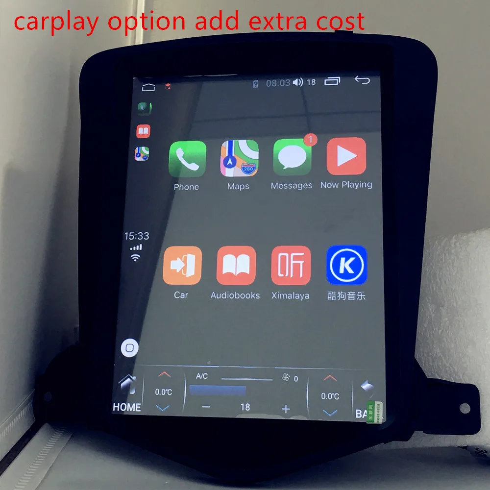 ZOYOSKII Android 9,0 10,4 дюймов ips vetical HD экран автомобильный gps мультимедийный радио навигационный плеер для Chevrolet Cruze 2009