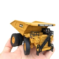 huina 1812 160 scale mini diecast alloy dump truck hobby collection model full metal die cast car toys for boys home decoration