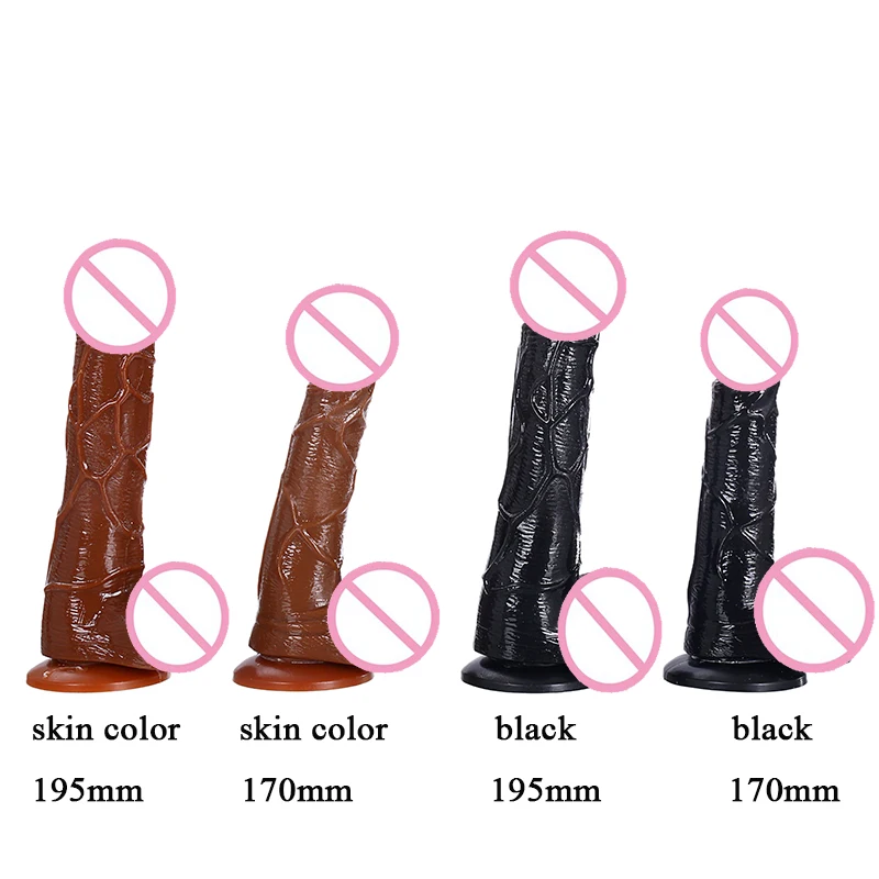 Реалистичный фаллоимитатор на присоске секс игрушки для женщин женские