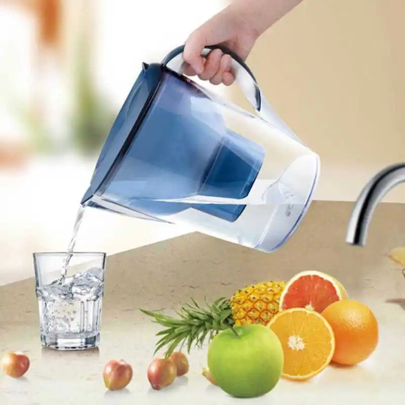 

3.5L Drinking Water Filter Purifier Filtration Jug Kettle Water Free of Bacteria Limescale Heavy Metal Iron Dust Cleaner Filter