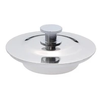 bathtub stopper pool stopper sewer stopper stainless steel sink plug pvc sewer pipe sealing cover