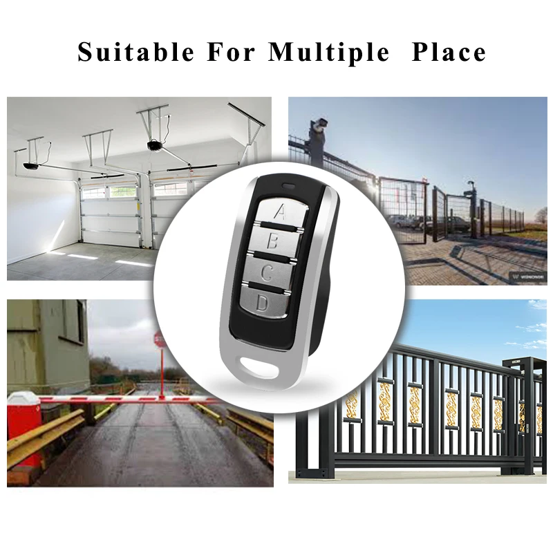 AERF remote garage door clone For MERCURI C COMPACT HY-DOM SATURN rolling code control duplicator 433.92MHz gate opener | Безопасность и